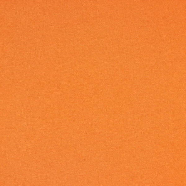 Biojersey Uni - organic + VEGAN (orange) (10cm)