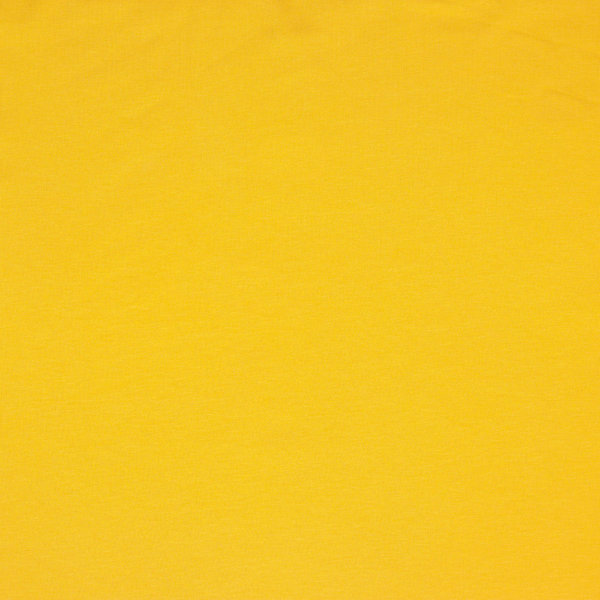 Biojersey Uni - organic + VEGAN (yellow) (10cm)
