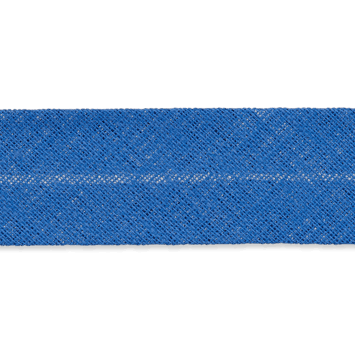 Baumwollschrägband / 20 mm / cobalt (10cm)