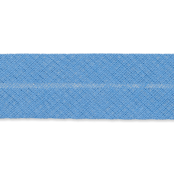 Baumwollschrägband / 20 mm / babyblau (10cm)