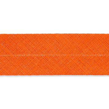 Baumwollschrägband / 20 mm / orange (10cm)