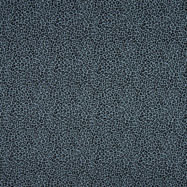 Jersey - animal print LEO smally - dusty blue (10cm)