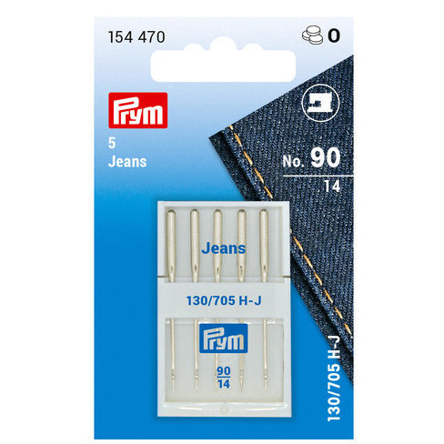 Prym Nähmaschinennadeln "Jeans", 130/705, 90