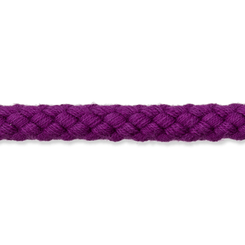 Baumwollkordel - 7mm - violett (10cm)