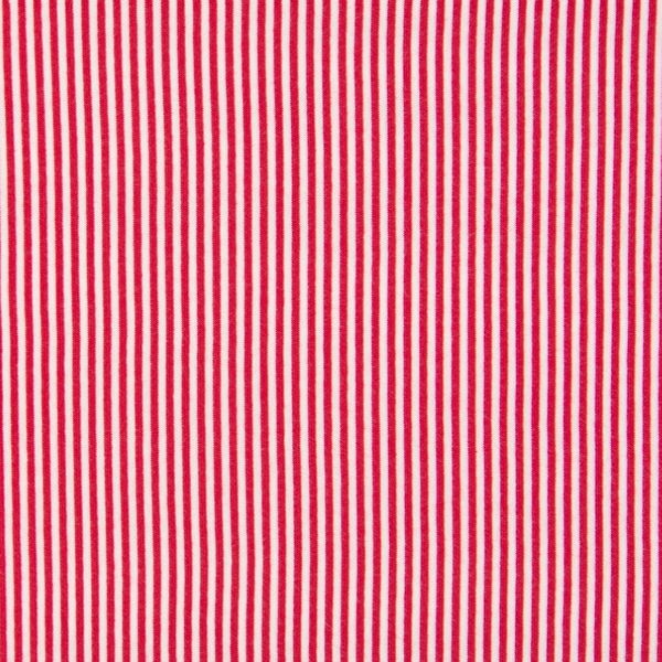 Bündchen Streifen rot-weiß 3mm (10cm)