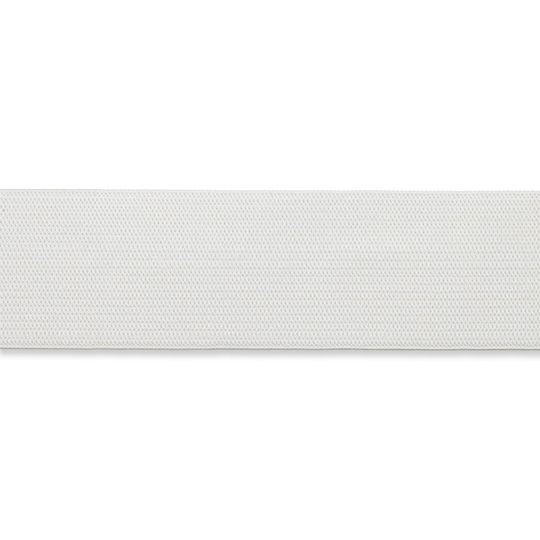 Allzweckgummiband - 25mm - weiß (10cm)