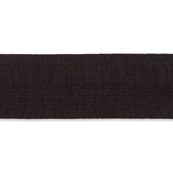 Schrägband Jerseyband gefalzt - 20mm - schwarz (10 cm)