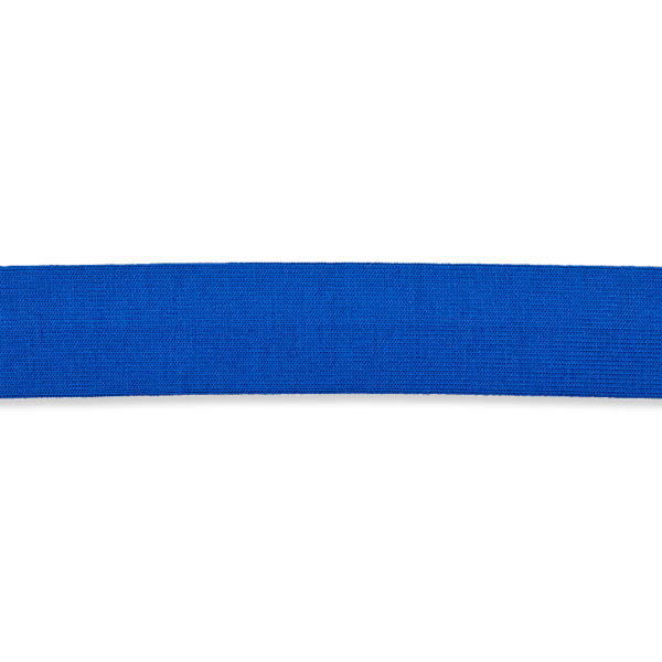 Schrägband Jerseyband gefalzt - 20mm - blau (10 cm)
