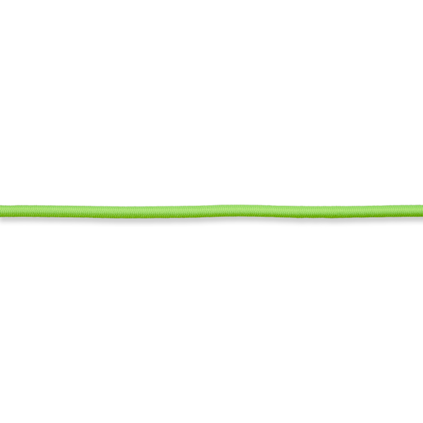 Elastische Kordel - 3mm - neongrün mehrfarbig (10 cm)