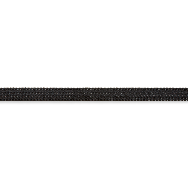 Prym Flachgummi - 7mm -  schwarz (10 cm)