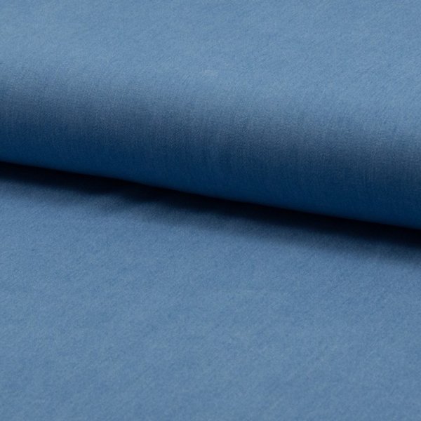 Viskose Chambray - light blue (10cm)