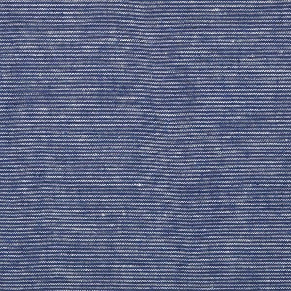Leinen Baumwolle - dunkelblau-weiß (10cm)