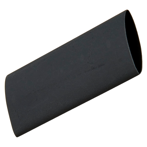 Schrumpfschlauch Kordelende, 35mm, schwarz
