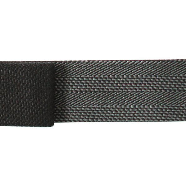 Taschengurtband - 40mm - dunkelgrau-anthrazit (10cm)
