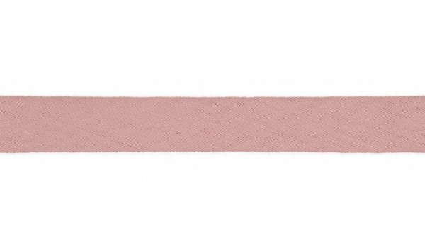Schrägband - Musselin - new dusty rose (10cm)