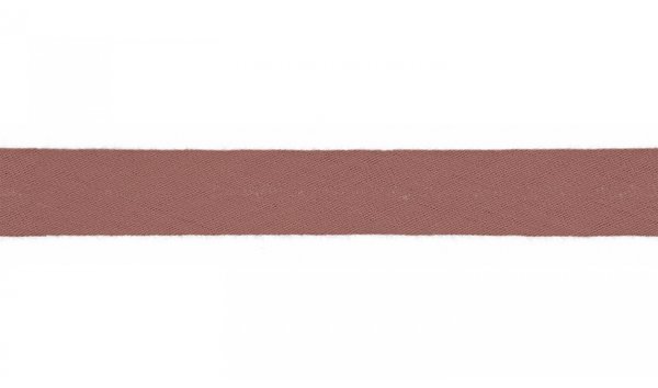 Schrägband - Musselin -  dusty pink (10cm)