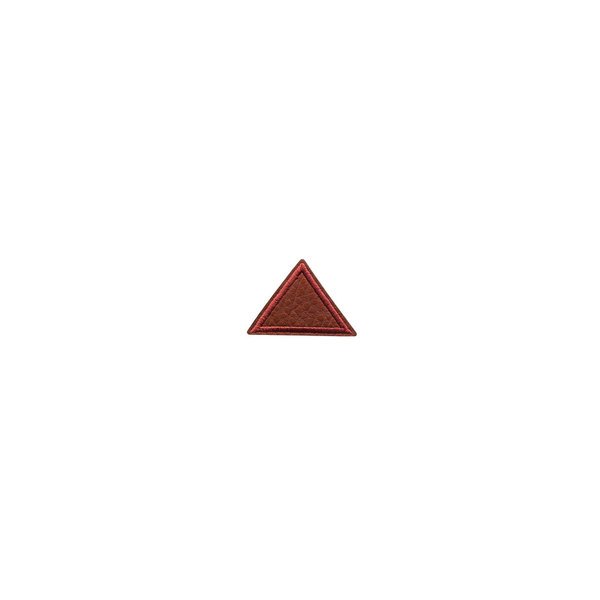 Prym Applikation - Dreiecke Lederimitat - camel