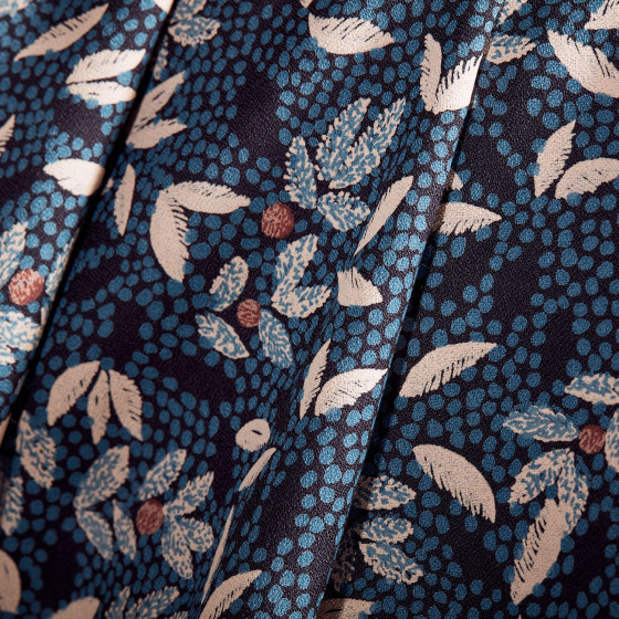 Viskose "Lucie River Fabric" Atelier Brunette (10cm)