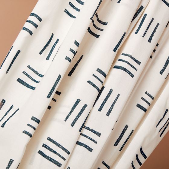 Baumwolle "Native Off-White Fabric" Atelier Brunette (10cm)
